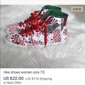 Preowned 7.5 size Nike. Used 2 times